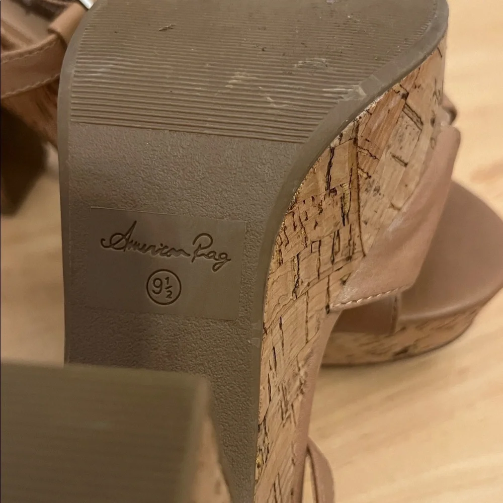 American Rag Tan Platform Sandals